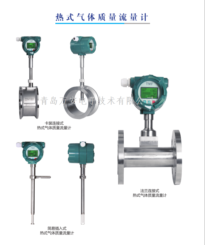 熱式氣體質(zhì)量流量計(jì)的選擇和安裝(圖1)